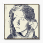 Portrait Sketch | Custom Photo into Elegant Portrait Sketch Art