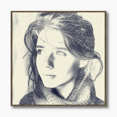 Portrait Sketch | Custom Photo into Elegant Portrait Sketch Art
