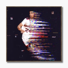 Custom Glitch Photo Wall Art | Personalized Framed Canvas